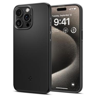Imagem de Spigen Thin Fit Capa para Apple iPhone 15 Pro Max Case - Black