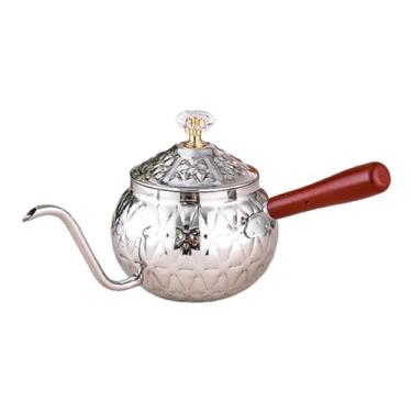 Imagem de Ioensy Chaleira de pescoço de ganso, chaleira de café por gotejamento, cafeteira de acampamento, chaleira de gotejamento estreito, bule de chá de café,