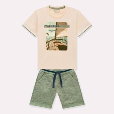 Imagem de Conjunto Infantil Masculino Camiseta + Bermuda Milon 14165.0001.4 Milon-Masculino