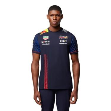 Imagem de Camiseta masculina Red Bull Racing F1 2023 Team, Céu noturno, GG
