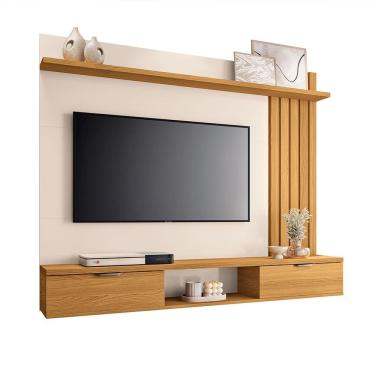 Imagem de Painel Suspenso para Sala de Estar 160cm Austin H01 Off White - Cinamomo Clique Chique