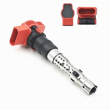 Imagem de Bobina de ignição compatível com VW Audi A4 8E2 B6 8HE A6 4F2 4F5 A8 ALLROAD (4BH, C5) NO#077 905 115E 077905115E(1 piece)