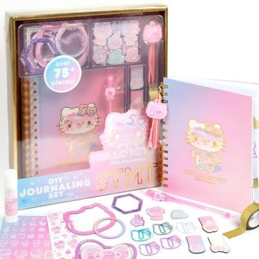 Imagem de Hello Kitty Conjunto de diário oficial Sanrio 50º aniversário da STMT, material escolar fofo, artigos de papelaria, materiais de escritório divertidos, artigos de papelaria Sanrio, ótimo conjunto de