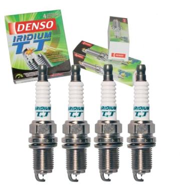Imagem de 4 velas de ignição DENSO Iridium TT compatíveis com Toyota Camry 2.2L 2.4L L4 1992-2011