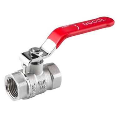 Imagem de Válvula de Esfera com Alavanca Vermelha Docol 1/2"