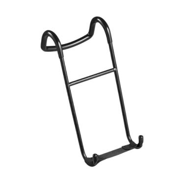 Imagem de oshhni Gancho de observação de halteres para fixação de barra de supino de ombro e peito, cabide de ferro prático multifuncional para treino