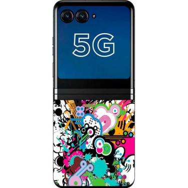 Imagem de Capa Adesivo Skin022 Verso Para Motorola Razr 40 Ultra 2023 - KawaSkin