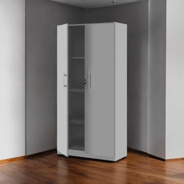 Imagem de Armário Multiuso 02 Portas Light Cinza