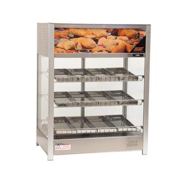 Imagem de Estufa Vitrine Salgados Vapor e Led 12 BDJ 47912B Tita 220V