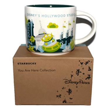 Imagem de Caneca Starbucks Hollywood Studios You Are Here (YAH) da Disney's NWT NIB