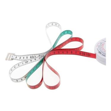 Imagem de Trena Fita Métrica Corporal Com Índice Imc E Disco Retrátil - CONTECK