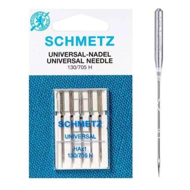 Imagem de Agulha 130/705 H Universal Schmetz Bordado E Costura 5 Unid, 70/10