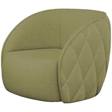 Imagem de Poltrona Decorativa Passion Linho TCE 1027 Moll - Molufan, TCE 1027