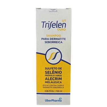 Imagem de Triselen Ouro Anticaspa Selênio Alecrim Melaleuca 150ml - Uberpharma