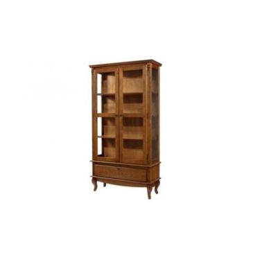 Imagem de Cristaleira Country Com Gaveta Vidro Lateral 167x79cm - Tommy Design -