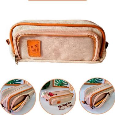 Imagem de Necessaire Frontal Cristal Transparente Organizador Triplo Fitness Bol