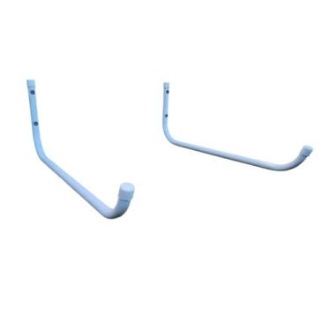 Imagem de Kit 02 Un. Suporte Cadeira de Praia Fixo Alumínio - Vulcano, Branco