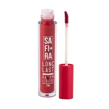 Imagem de Batom Líquido Matte Coleção Long Last 7ml Nº 04 Safira Basic - SAFIRA 