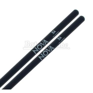 Imagem de Baqueta Vic Firth Nova Series Hickory Black Padrão 5A Clássica Preta c