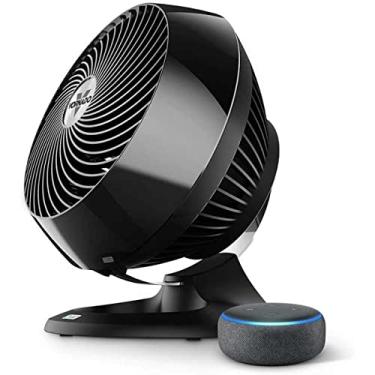Imagem de Vornado 660 AE Grande Sala Inteira, Funciona com Ventilador Circulador de Ar Alexa com 4 Velocidades, Preto, Um Dispositivo Certificado para Humanos