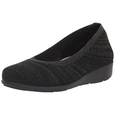 Imagem de Propét Tênis feminino sem cadarço Yen, Preto, 6.5 X-Wide