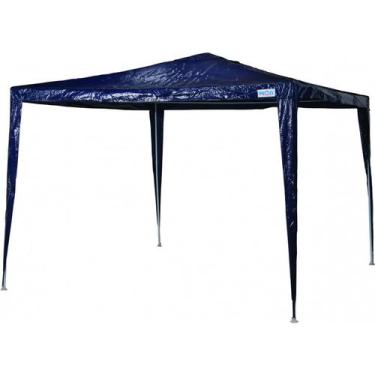Imagem de Tenda Gazebo MOR 3x3 Metros com Estrutura em Aço Carbono, Azul, 3x3m