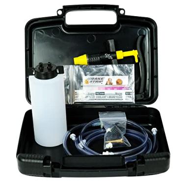 Imagem de Phoenix Systems Sangrador de freio reverso e embreagem V-5 (inclui garrafa, estojo rígido e 5 tiras de teste), uma pessoa, serve para todas as marcas e modelos