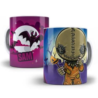 Imagem de Caneca Sam Terror Halloween Porcelana Personalizada - Tio da Caneca
