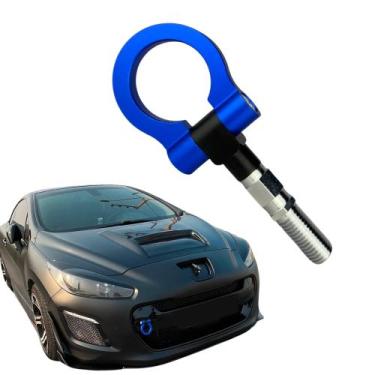 Imagem de Tow Hook Engate Reboque Carro Camionete Universal Azul - Estilo Br