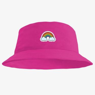 Imagem de Boné Chapéu Bucket Hat Estampado Arco Iris - MP Moda Masculina, Único,