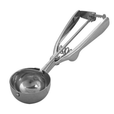 Imagem de Colher para Sorvete com Ejetor Mola em Aço Inox Concha Bola - UnyHome