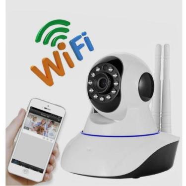 Imagem de Baba Eletrônica  Microfone Câmera Visão Noturna Wifi Sem Fio - Home Go