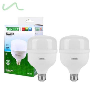 Imagem de Lâmpada Forte High Led Tkl 110 E2 20w 6500K Branco Taschibra 2 Unid