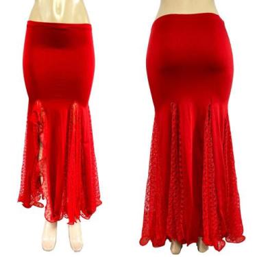 Imagem de Encomenda 30 Dias Saia Sereia Malha Dança do Ventre - Atelier Patricia