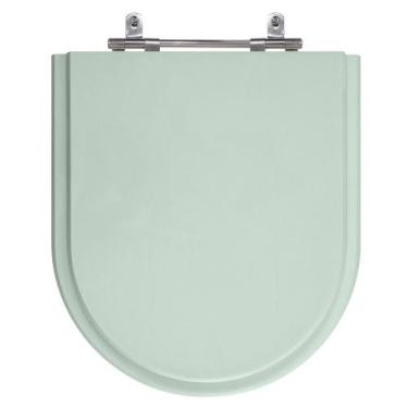 Imagem de Assento Sanitário Riviera Verde Água Marinha Tampa para Vaso Celite em