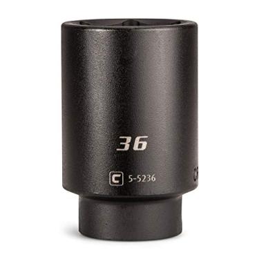 Imagem de Capri Tools Soquete de impacto profundo, unidade de 1/2 pol, 6 pontos, métrica (36 mm)