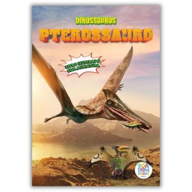 Imagem de Livro Ilustrado com Miniatura - Pterossauro