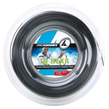 Imagem de Corda Prokennex IQ Hexa 16L 1.28mm Preta Rolo com 200 metros 