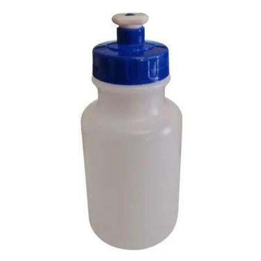 Imagem de Kit 12 Mini Garrafas Squeeze 300ml tampa rosa e azul - Lynx produções