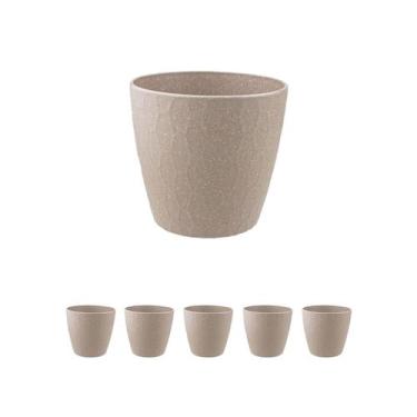Imagem de 5 un Vaso plantas colmeia decorativo flores G CINZA - EVO