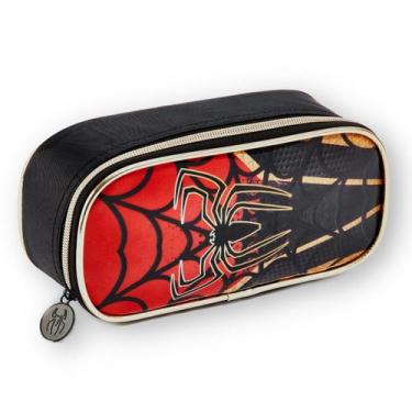 Imagem de Estojo Dark Spider Infantil Masculino Denlex