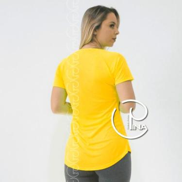 Imagem de Camiseta Veste Legging Tapa Bumbum Poliamida Microfibra PINA Camiseta 