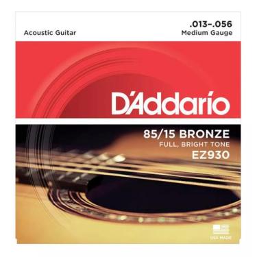Imagem de Encordoamento daddario violão aço 013 bronze ez930 - D'ADDARIO