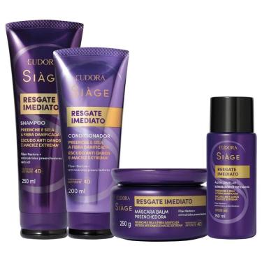 Imagem de Kit Siage Eudora Resgate Imediato Com 4