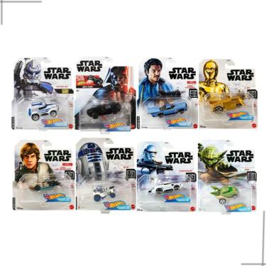 Imagem de Hot Wheels Star Wars Kit C/8 Carrinhos - Mattel GJH91
