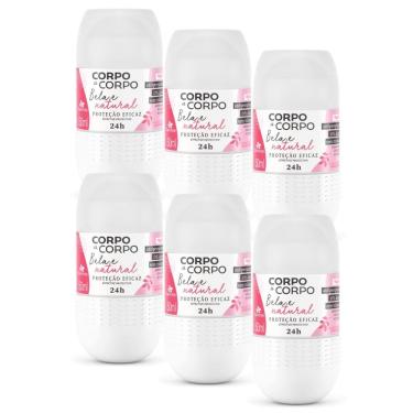 Imagem de 6UN  Desodorante Antiperspirante Roll On Natural 50ml Davene