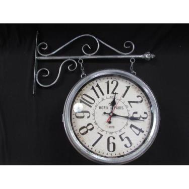 Imagem de Relógio de Estação Analogico de Parede Classico Formosa - LUXdecor Cas