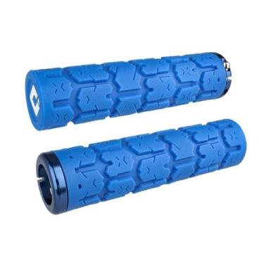 Imagem de Manopla Odi Lock-On V2.1 Mx Rogue - Azul - Odi Bike