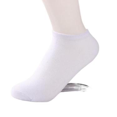 Imagem de Kit 3 Pares Meias Masculinas Cano Curto Invisivel - C62 - Fanaticos Po