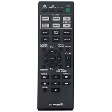 Imagem de RM-AMU163 Controle remoto substituído para Sony Home Audio Bookshelf AV Receiver LBT-GPX77 LBT-GPX55 MHC-GPX88 MHC-GPX77 MHC-GPX55 MHC-GPX33 Shake-7 HCD-SHAKE5 HCD-SHAKE6D HCD-GPX33 HCD-GPX55 HCD-GPX77